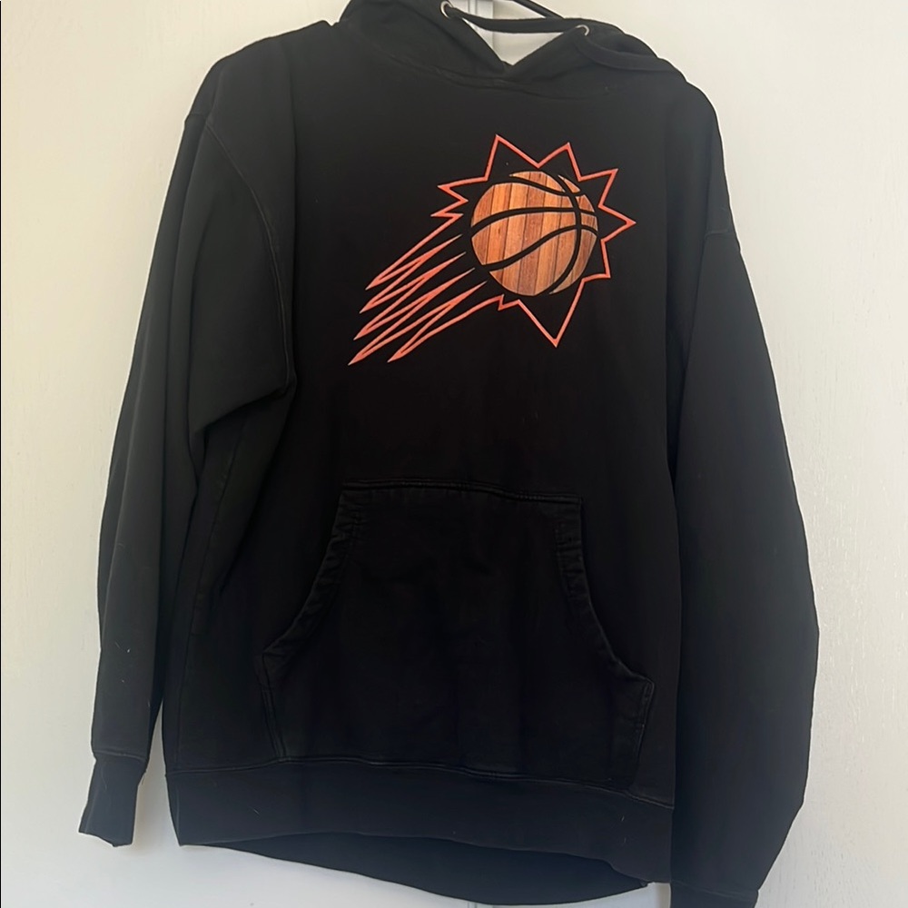 Black Hoodie Arizona suns basketball hoodie